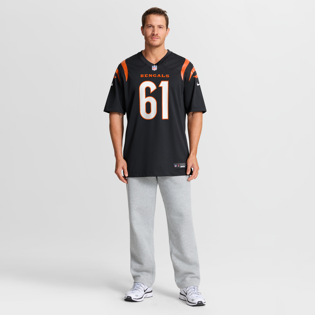 Cody Ford Cincinnati Bengals Black Game Jersey