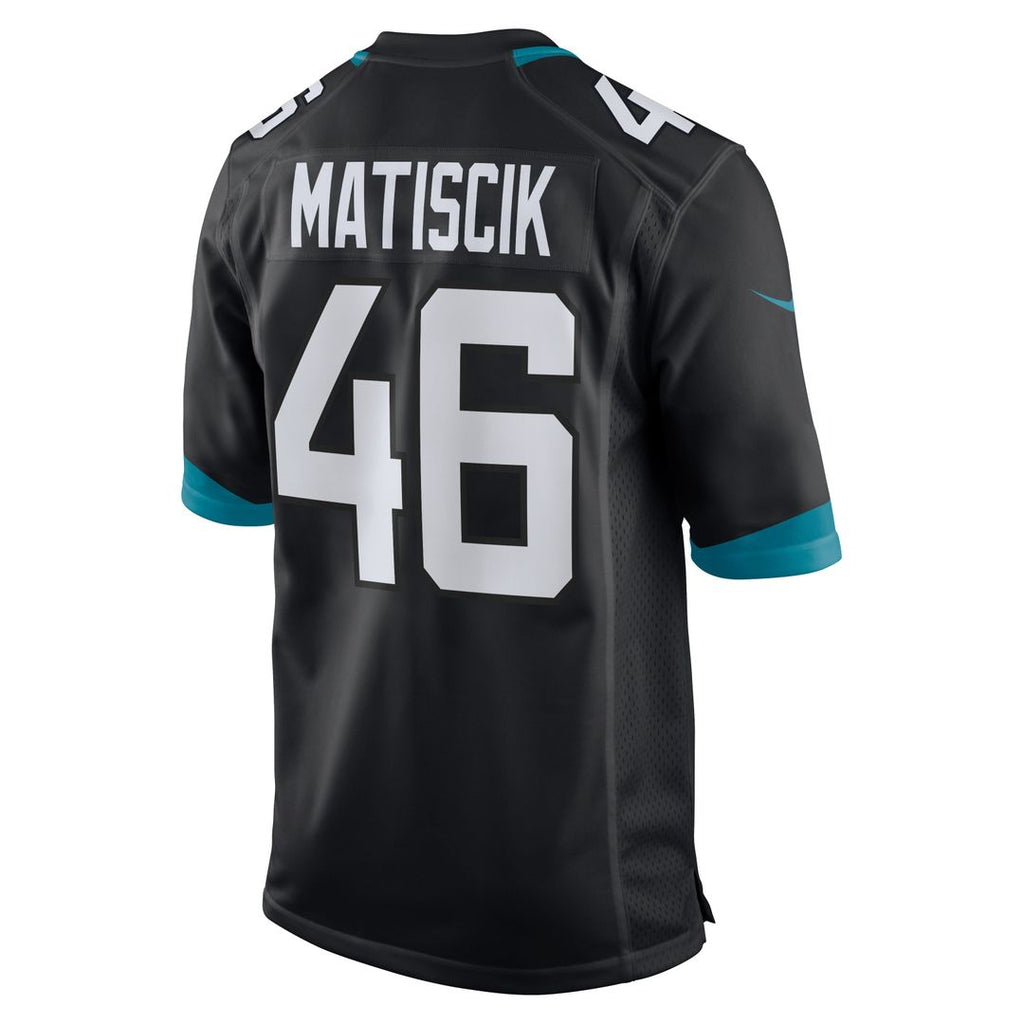 Ross Matiscik Jacksonville Jaguars Teal Game Jersey