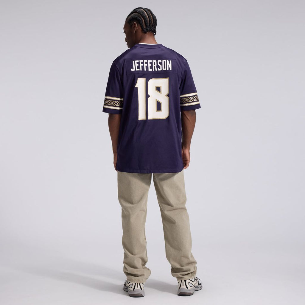 Justin Jefferson Minnesota Vikings Purple 2026 Rivalries Collection Game Jersey