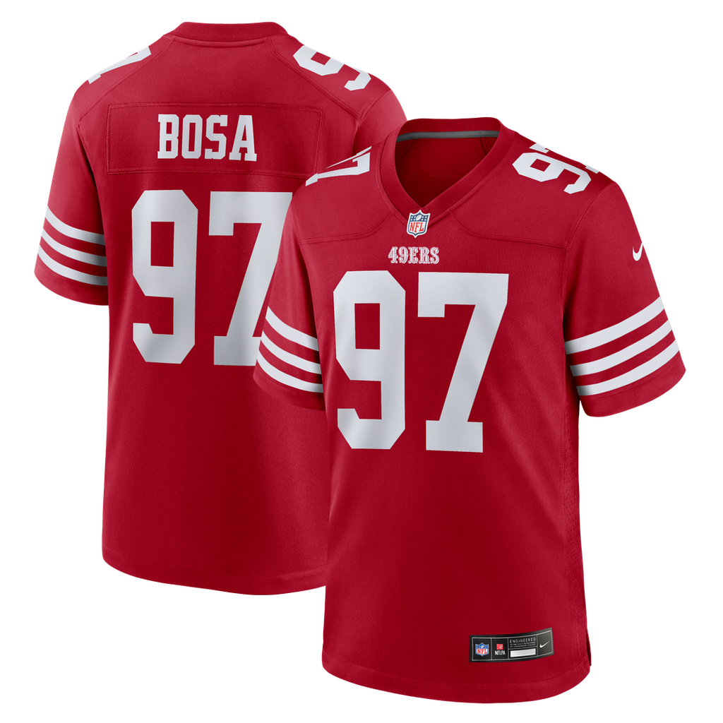 Nick Bosa San Francisco 49ers Scarlet Player Game Jersey