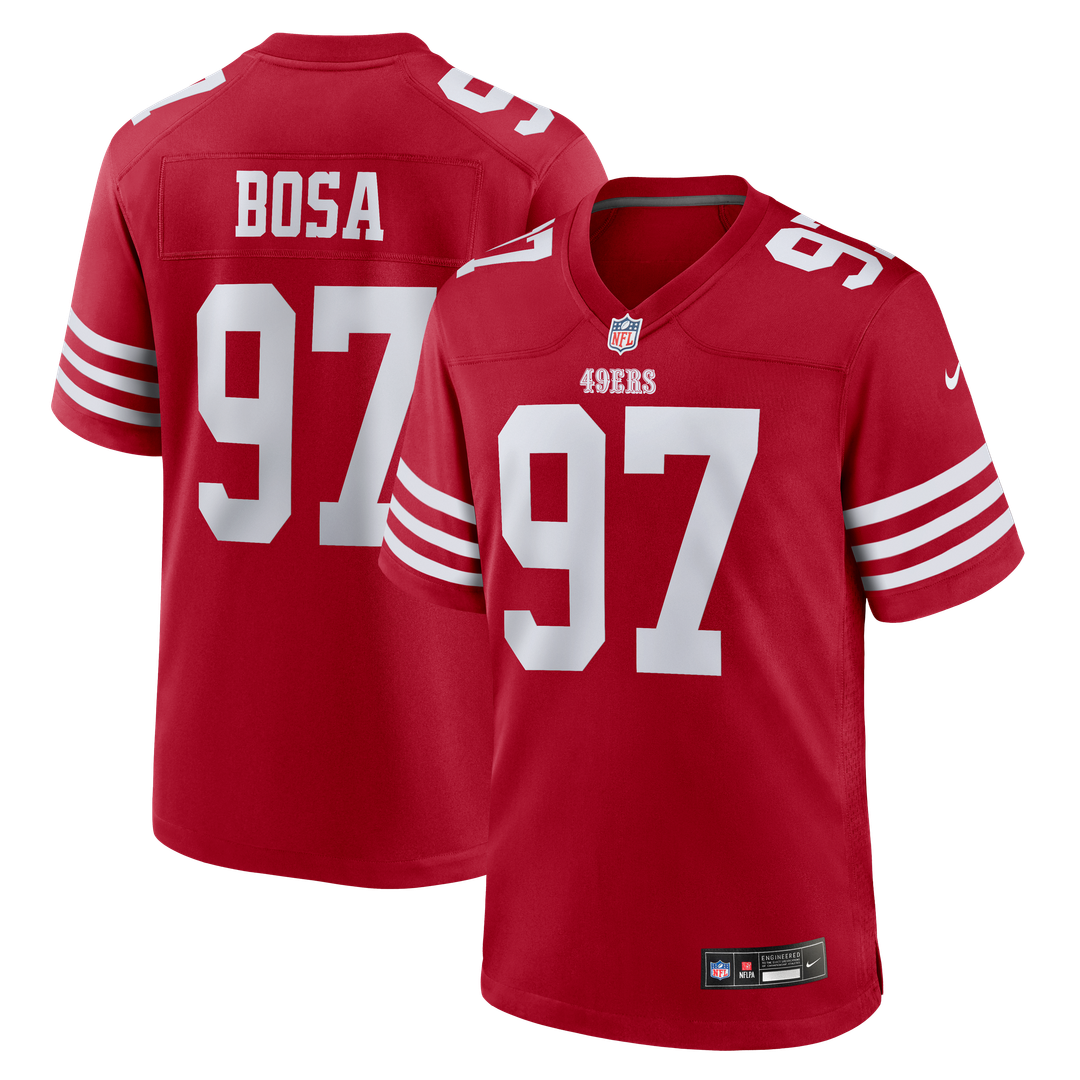 Nick Bosa San Francisco 49ers Scarlet Player Game Jersey