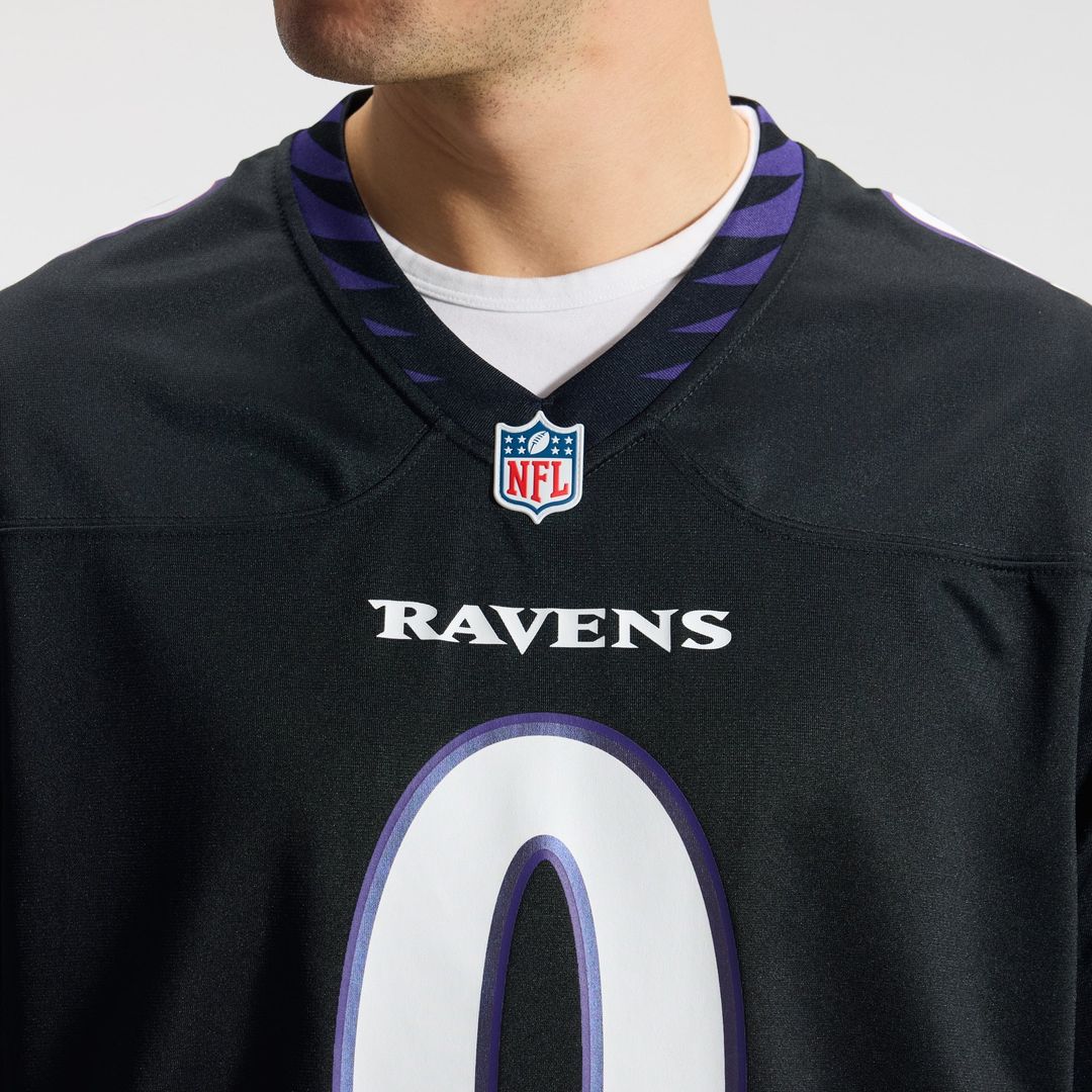 Roquan Smith Baltimore Ravens Purple Alternate Game Jersey