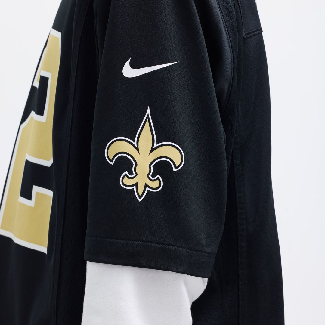 Tyrann Mathieu New Orleans Saints Black Game Jersey