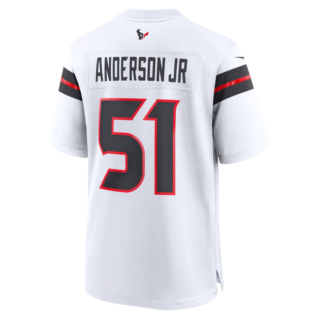 Will Anderson Jr. Houston Texans White Game Jersey
