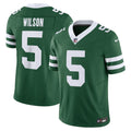 Garrett Wilson New York Jets Legacy Green Vapor F.U.S.E. Limited Jersey