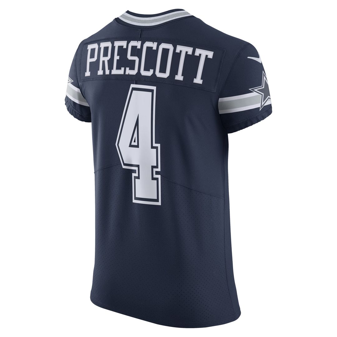 Dak Prescott Dallas Cowboys Navy Vapor Elite Player Team Jersey