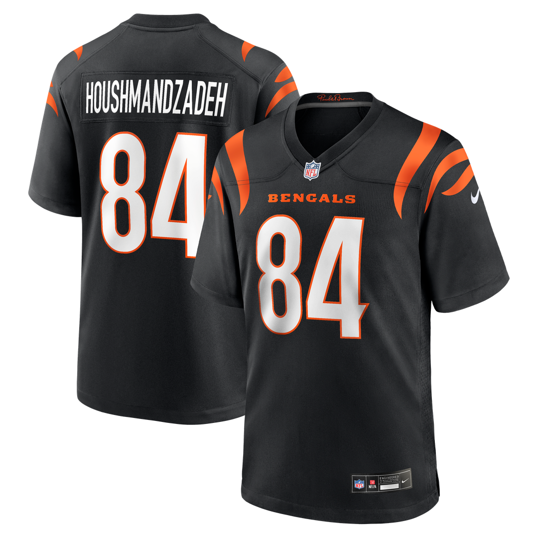 T. J. Houshmandzadeh Cincinnati Bengals Black Team Retired Player Game Jersey