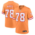 Tristan Wirfs Tampa Bay Buccaneers Orange Alternate Game Jersey