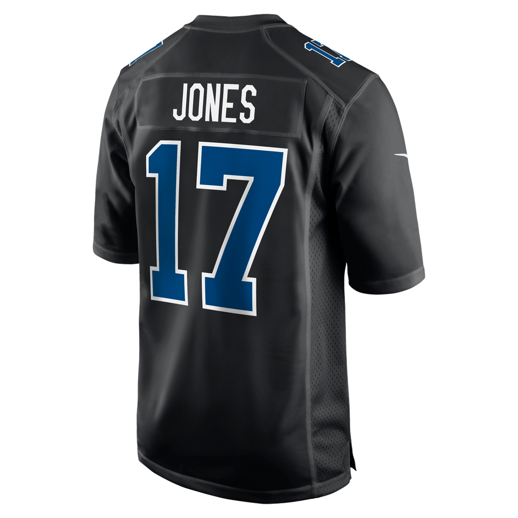 Daniel Jones Indianapolis Colts Carbon Black Fashion Game Jersey