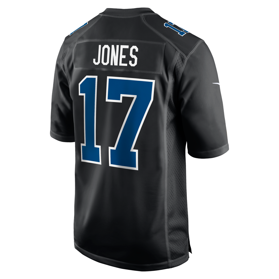 Daniel Jones Indianapolis Colts Carbon Black Fashion Game Jersey