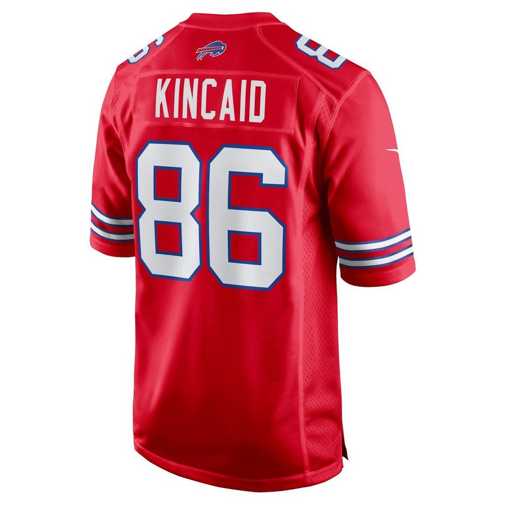 Dalton Kincaid Buffalo Bills Red Alternate Game Jersey