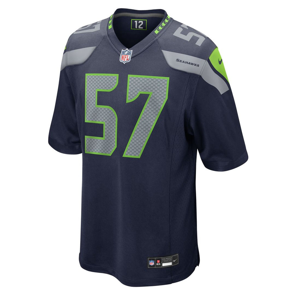 Connor O'Toole Seattle Seahawks College Navy Team Game Jersey