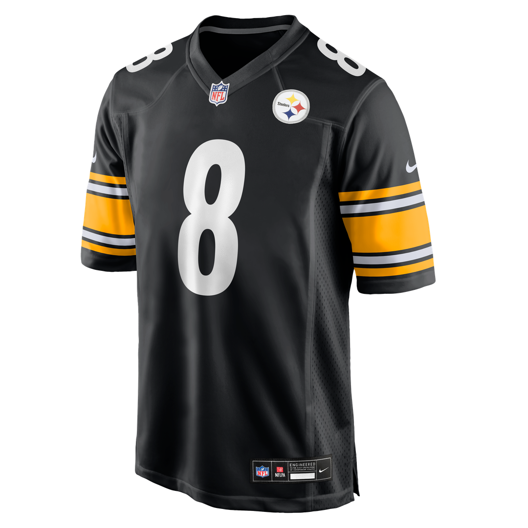 Aaron Rodgers Pittsburgh Steelers Gold Alternate 1933 Throwback Game Jersey