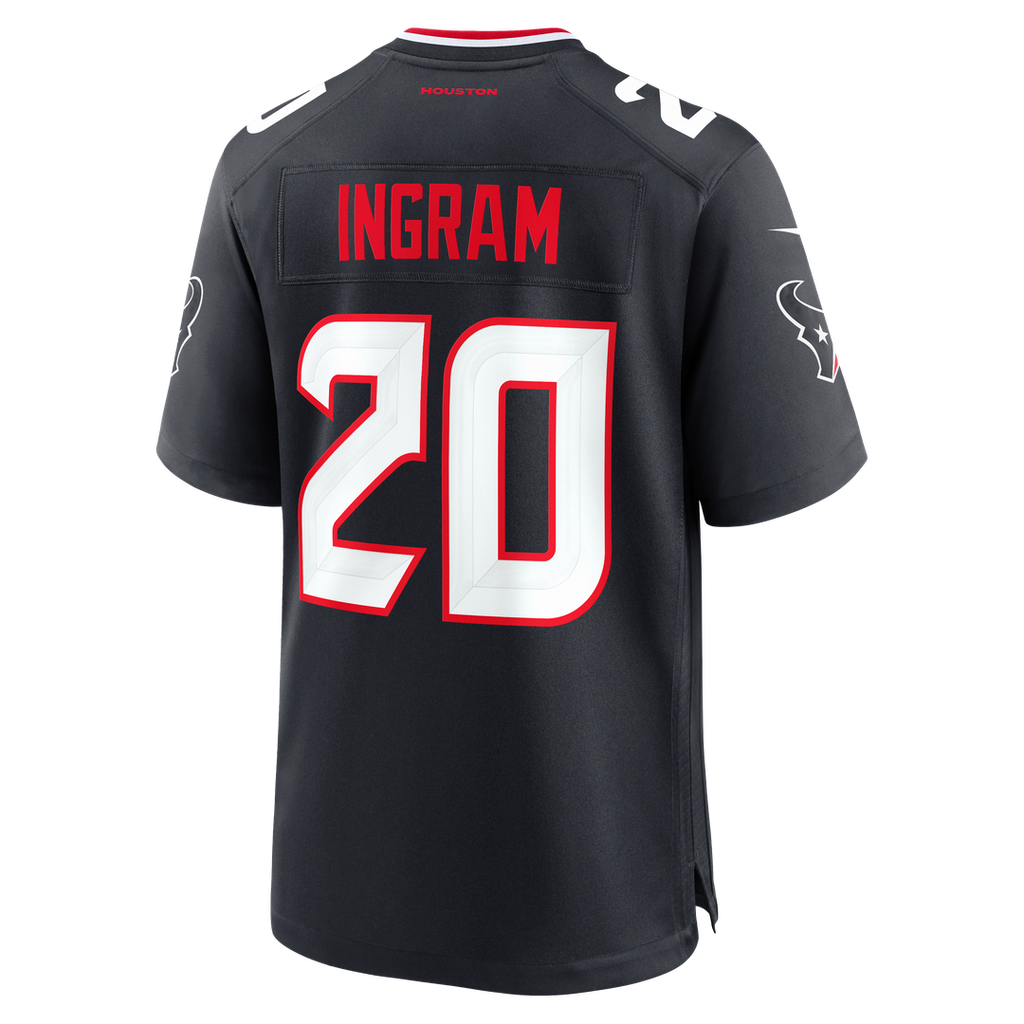 Ja'Marcus Ingram Houston Texans Navy Team Game Jersey