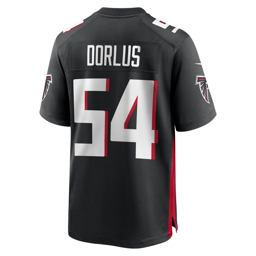 Brandon Dorlus Atlanta Falcons Black Team Game Jersey