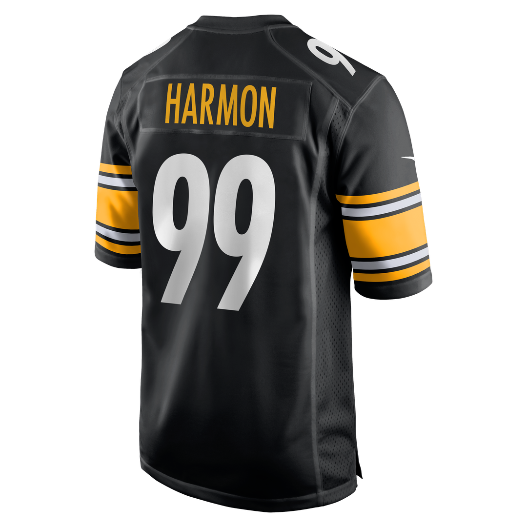 Derrick Harmon Pittsburgh Steelers Black Game Player Jersey
