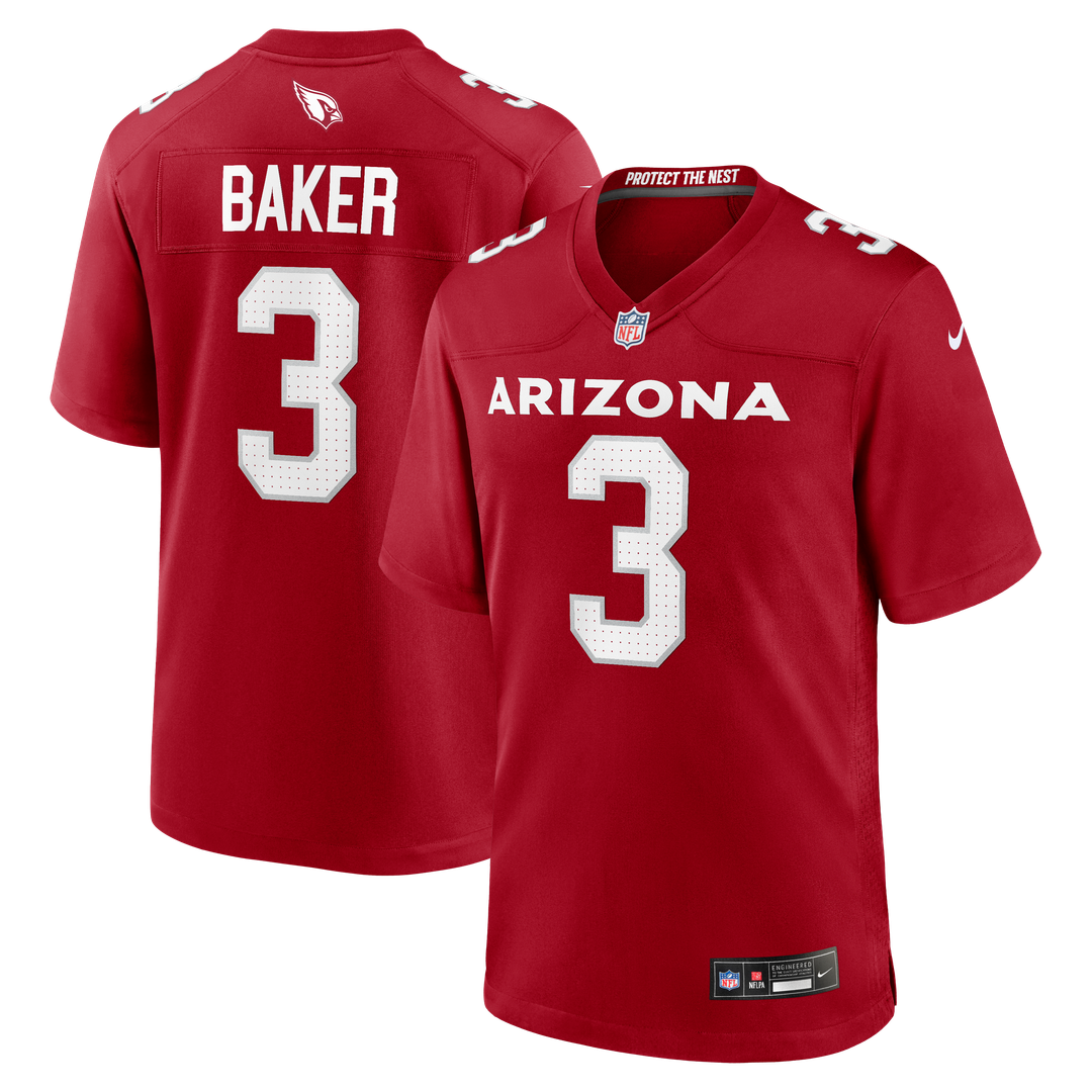Budda Baker Arizona Cardinals Cardinal Game Player Jersey