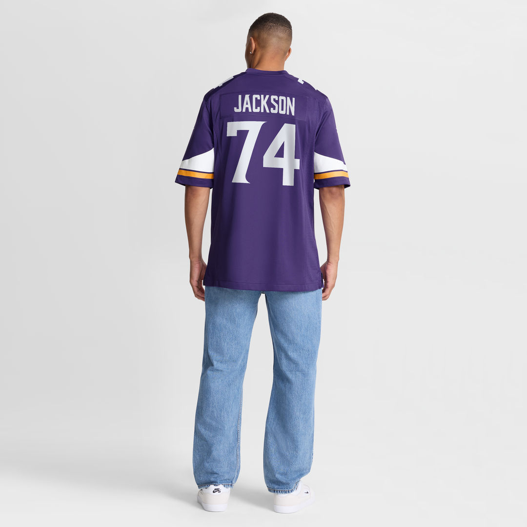 Donovan Jackson Minnesota Vikings Purple Game Player Jersey