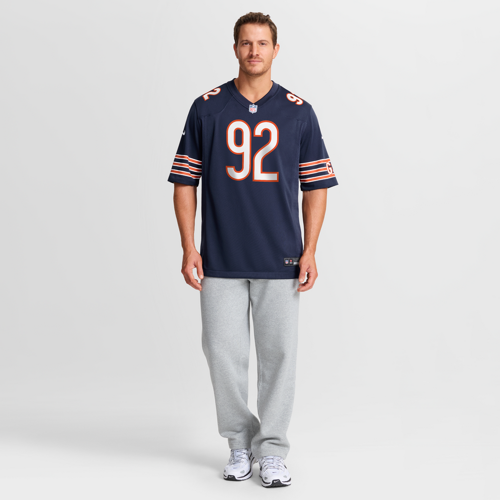Daniel Hardy Chicago Bears Navy Team Game Jersey