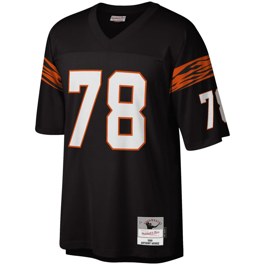 Anthony Muñoz Cincinnati Bengals Black Legacy Replica Jersey