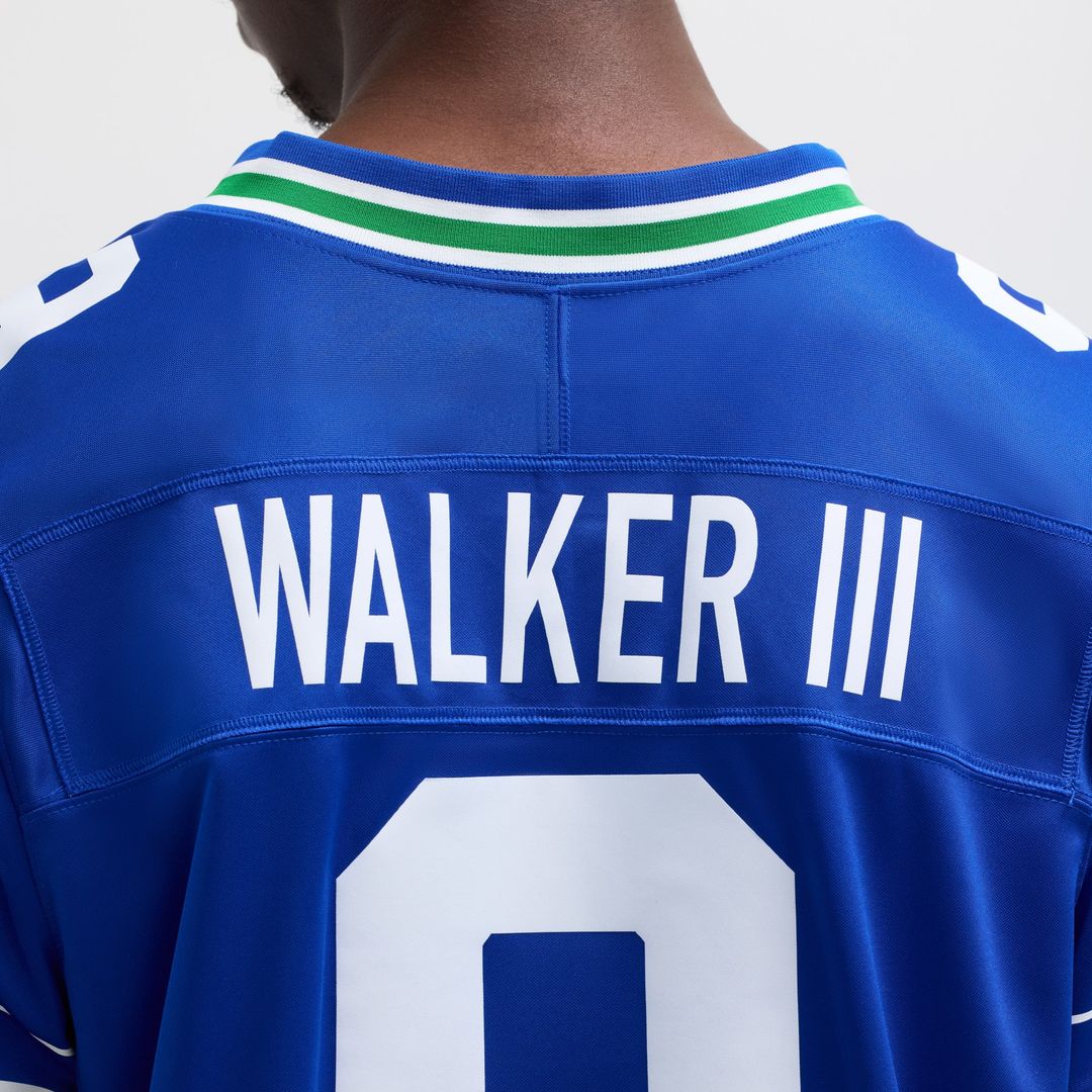 Kenneth Walker III Seattle Seahawks Royal Vapor F.U.S.E. Limited Jersey