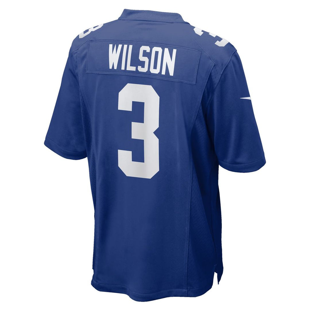 Russell Wilson New York Giants Royal Game Jersey