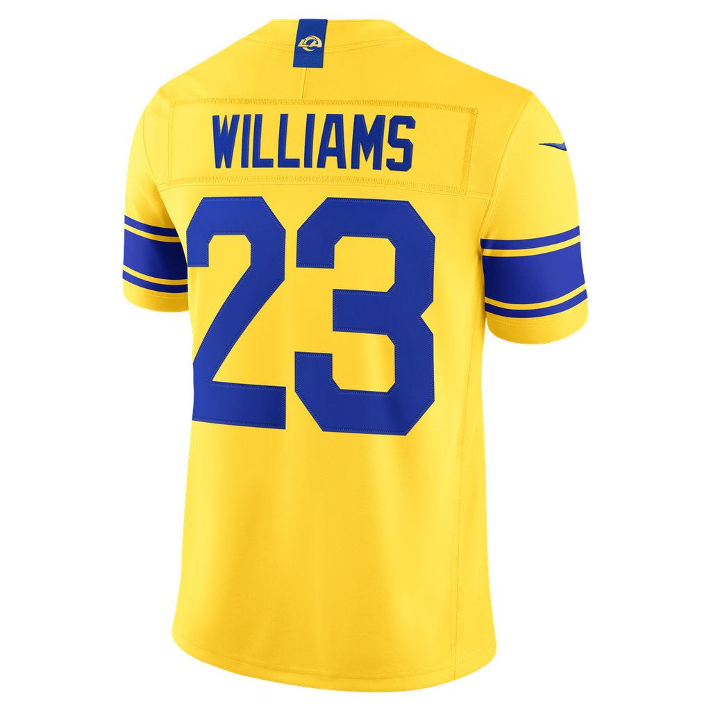 Kyren Williams Los Angeles Rams White Vapor F.U.S.E. Stitched Limited Jersey