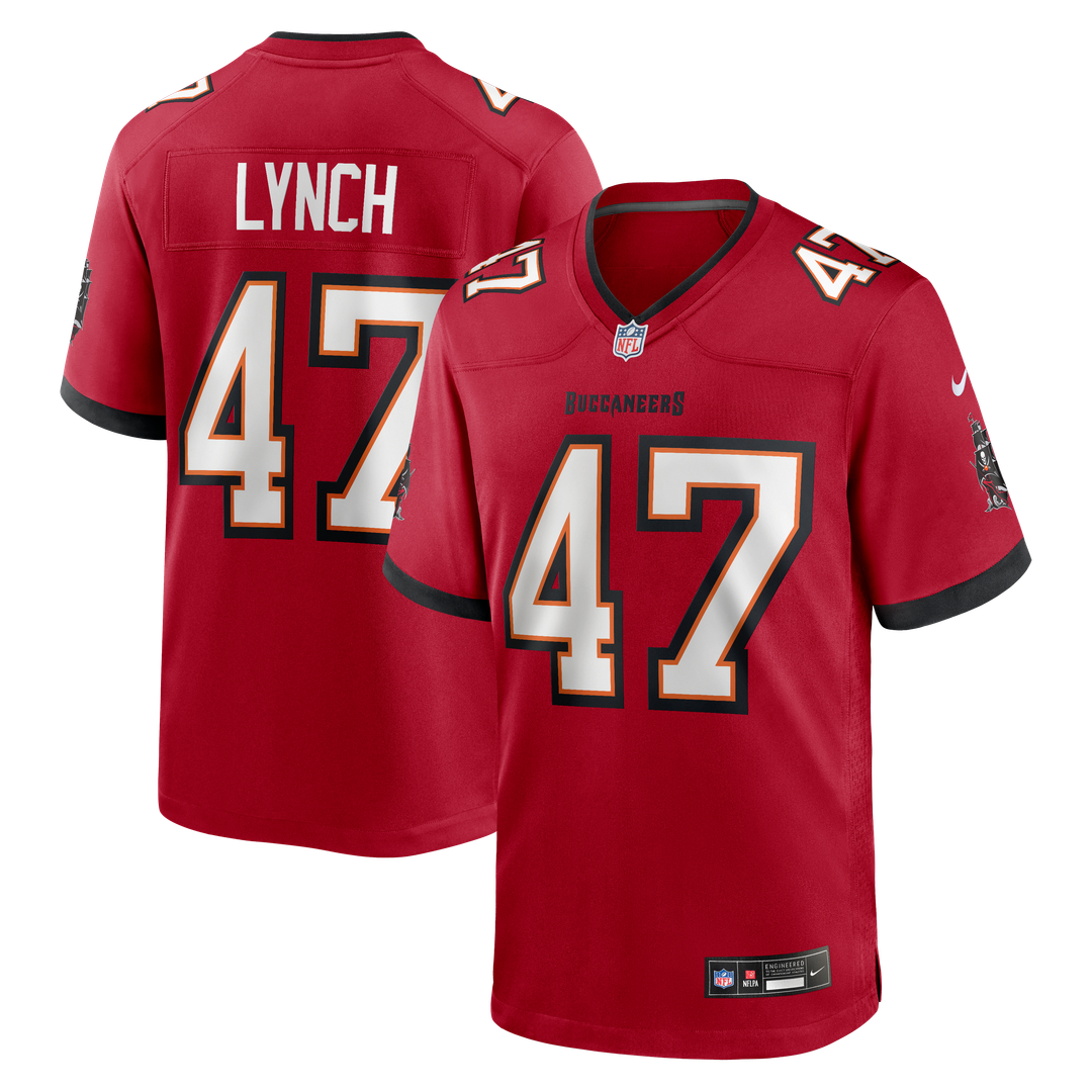 John Lynch Tampa Bay Buccaneers Red Game Retired Player Jersey
