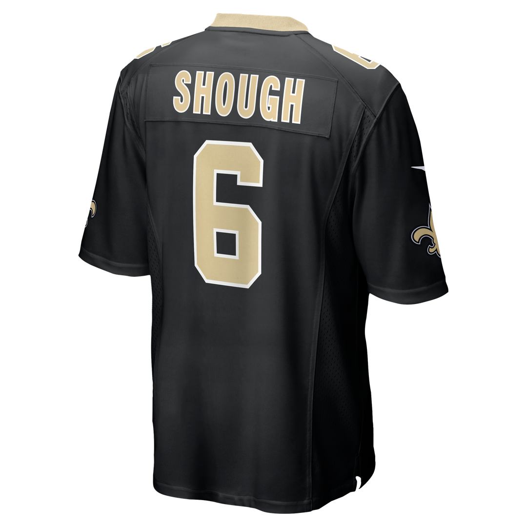 Tyler Shough New Orleans Saints White Game Player Jersey