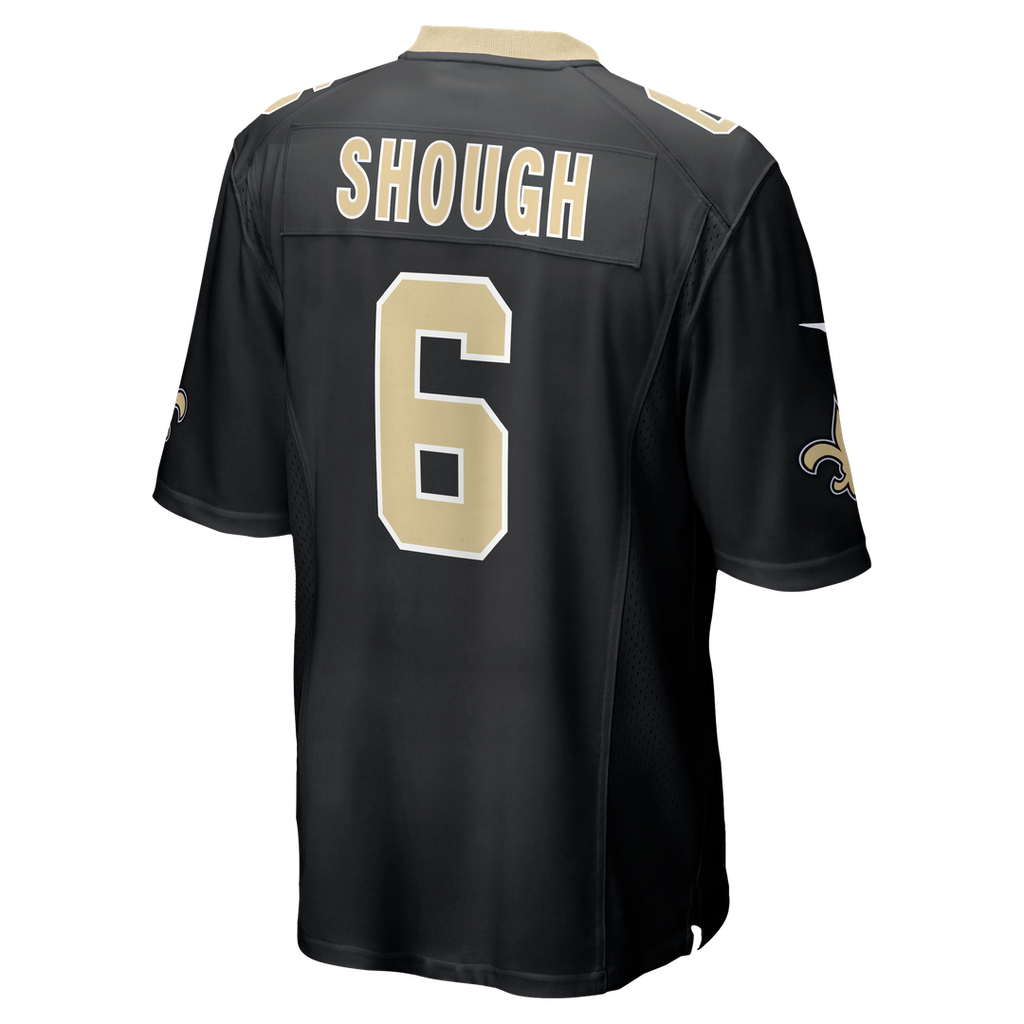 Tyler Shough New Orleans Saints Gold Alternate Game Player Jersey