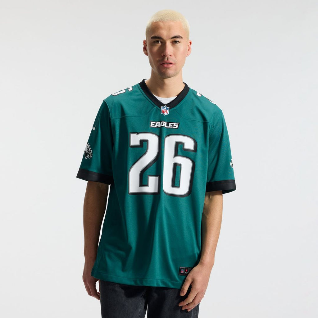 Saquon Barkley Philadelphia Eagles Black Alternate Game Jersey