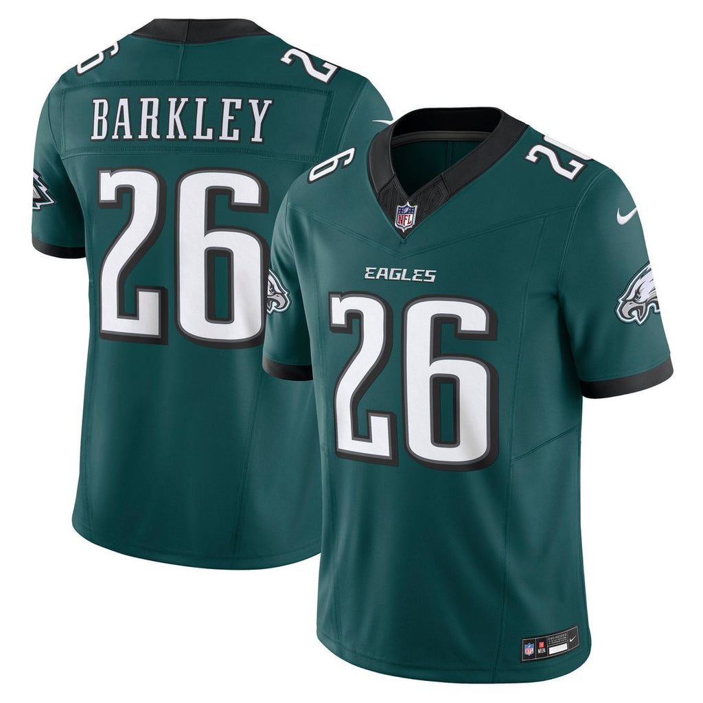 Saquon Barkley Philadelphia Eagles Midnight Green Vapor F.U.S.E. Limited Jersey