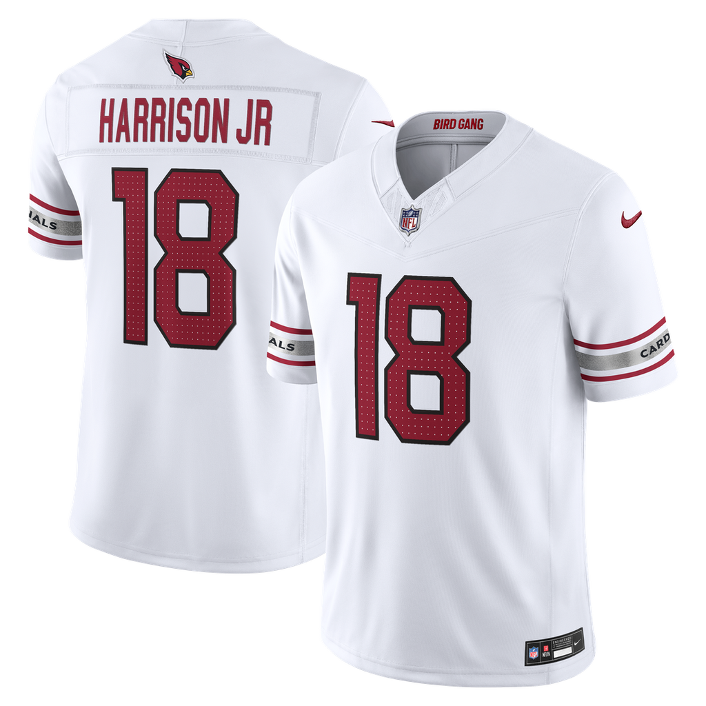 Marvin Harrison Jr. Arizona Cardinals White Vapor F.U.S.E. Stitched Limited Jersey