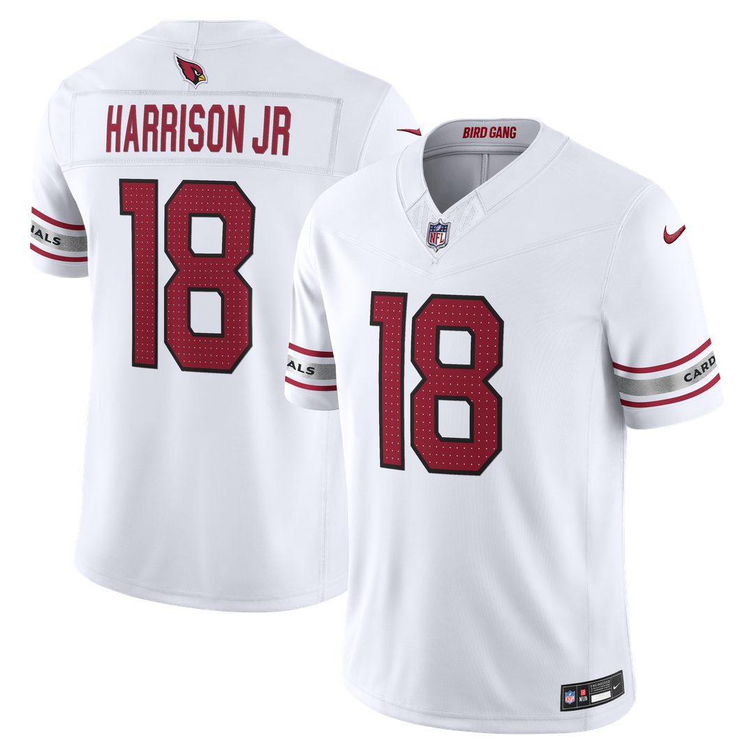 Marvin Harrison Jr. Arizona Cardinals White Vapor F.U.S.E. Stitched Limited Jersey