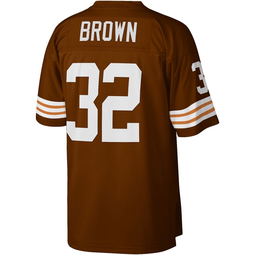 Jim Brown Cleveland Browns Brown Legacy Replica Jersey