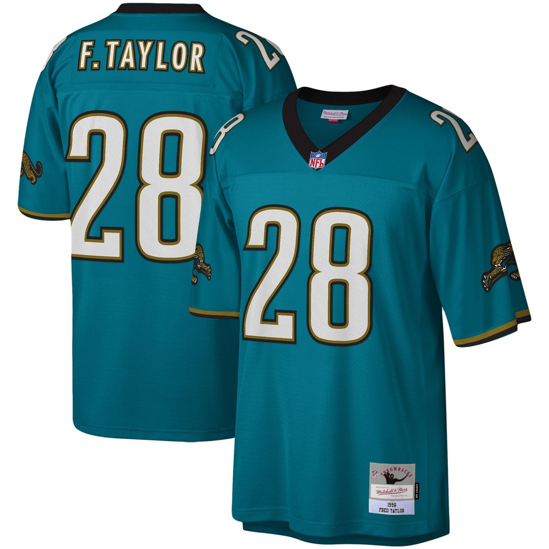 Fred Taylor Jacksonville Jaguars White Legacy Replica Jersey