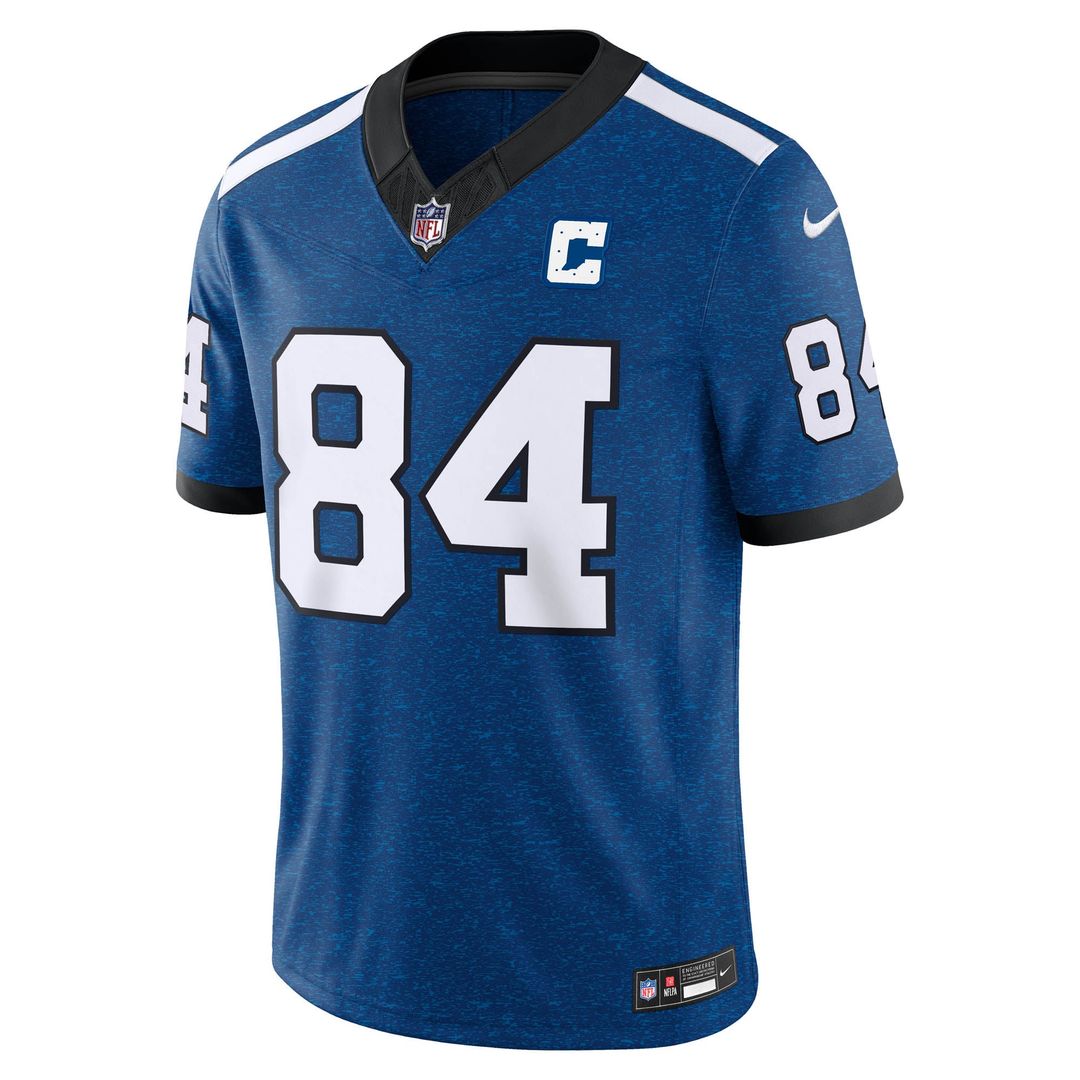 Tyler Warren Indianapolis Colts Royal Alternate Indiana Nights Vapor F.U.S.E. Stitched Limited Jersey