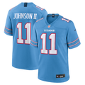 Jermaine Johnson II Tennessee Titans Light Blue Team Game Jersey