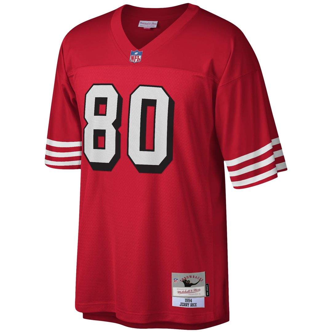 Jerry Rice San Francisco 49ers Scarlet Legacy Replica Jersey