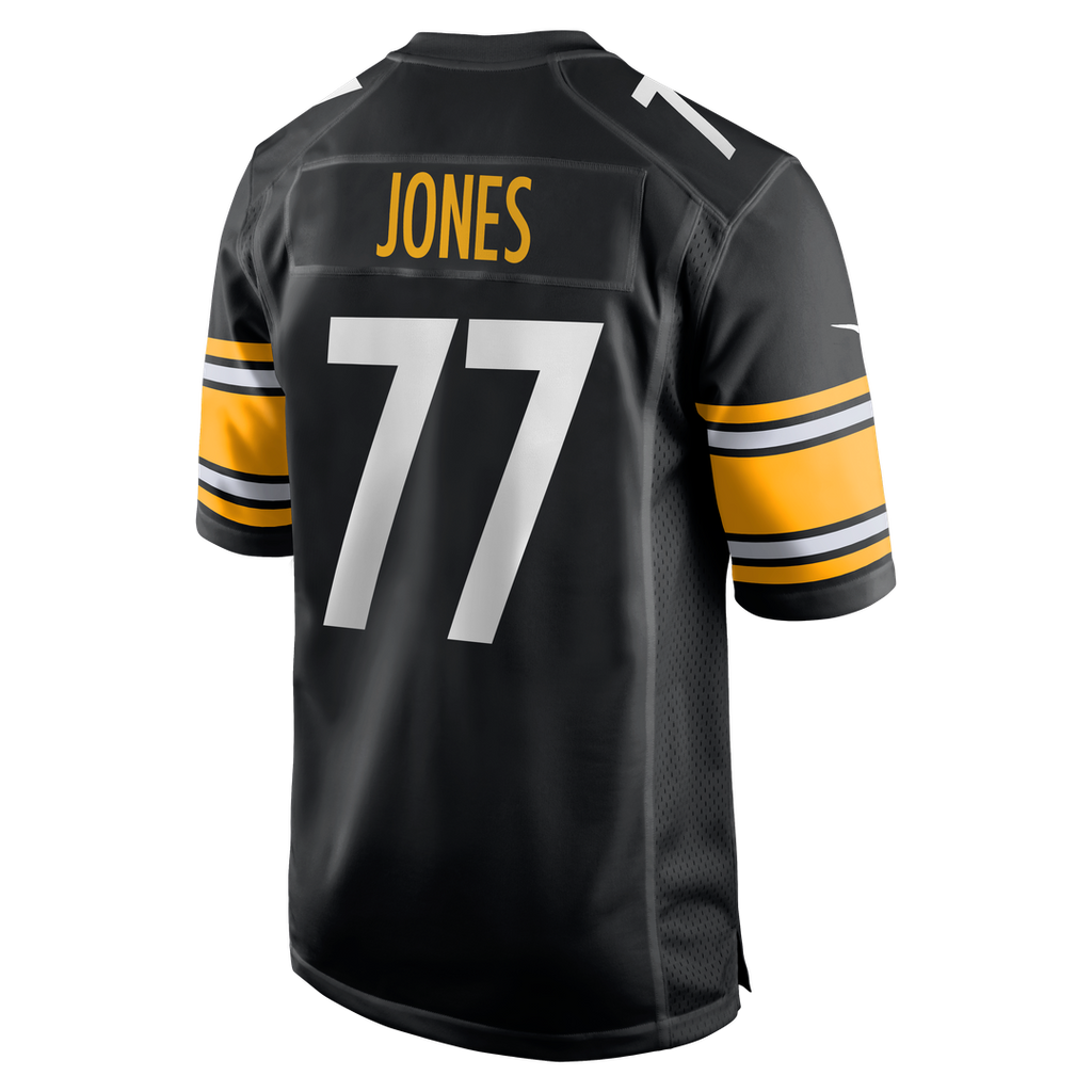 Broderick Jones Pittsburgh Steelers Black Game Jersey