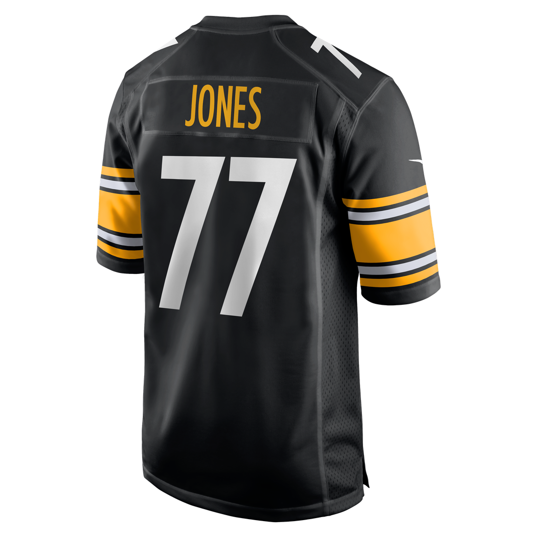 Broderick Jones Pittsburgh Steelers Black Game Jersey