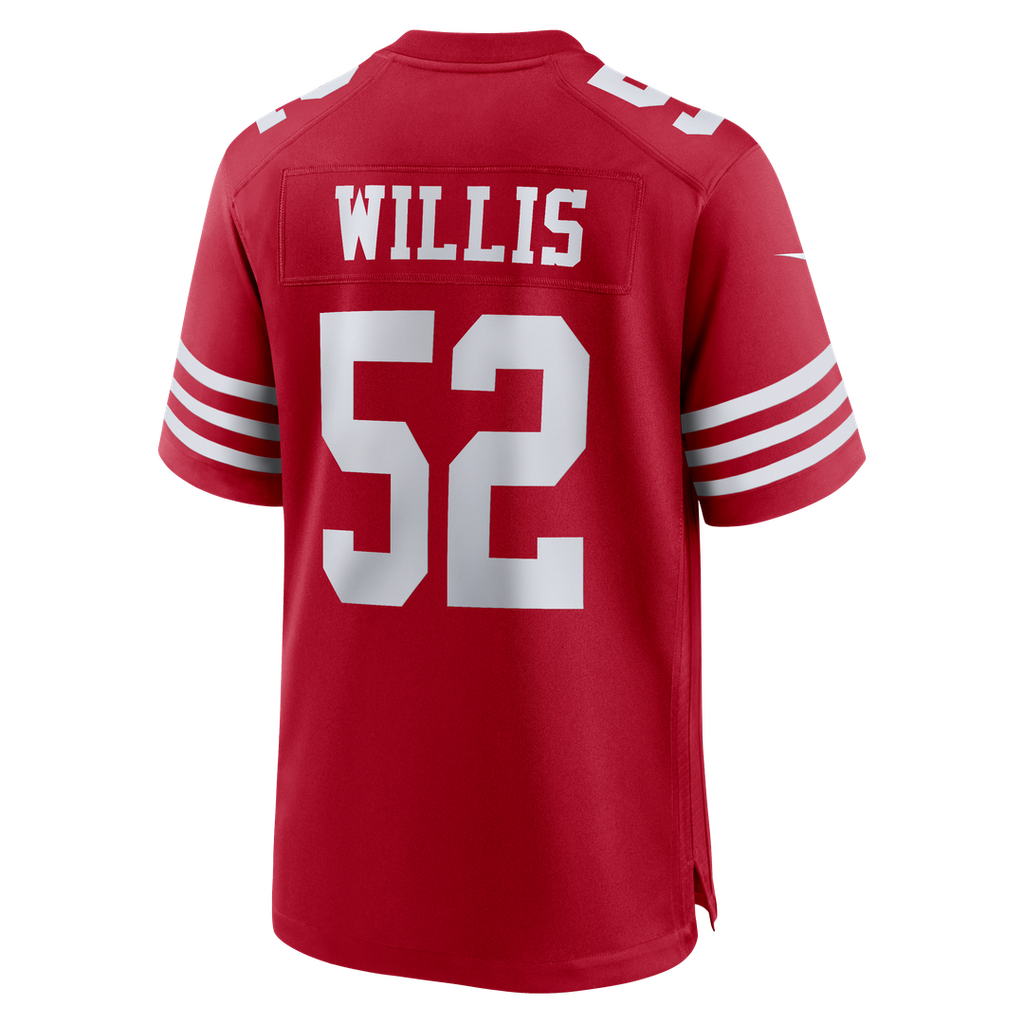 Patrick Willis San Francisco 49ers Scarlet Retired Player Game Jersey