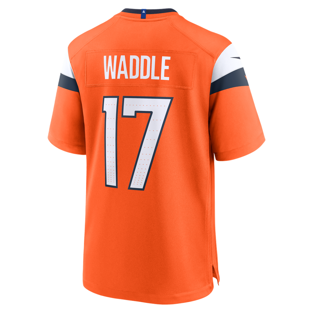 Jaylen Waddle Denver Broncos Orange Game Jersey