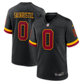 Mike Sainristil Washington Commanders Black Hail Raiser Alternate Game Jersey