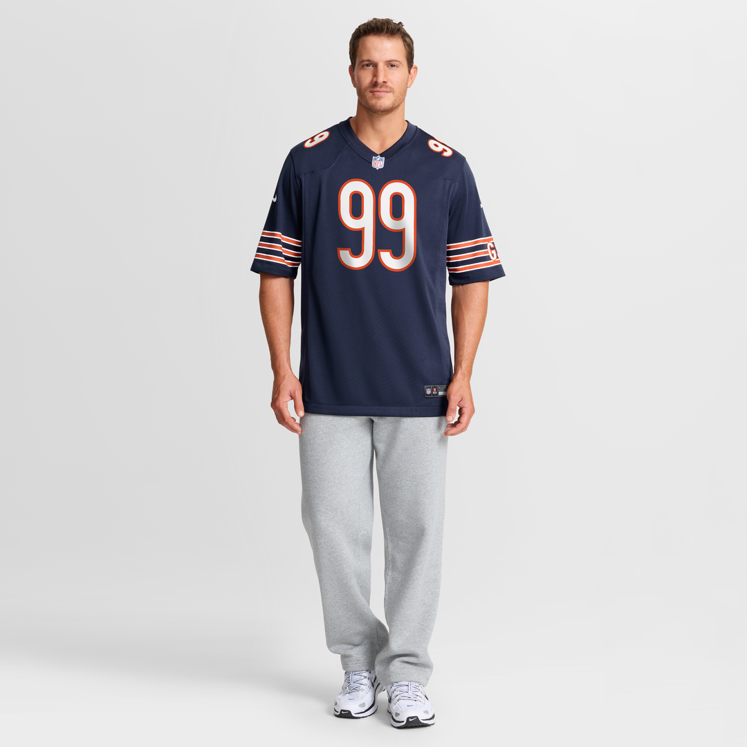 Gervon Dexter Sr. Chicago Bears Navy Game Jersey