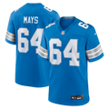Cade Mays Detroit Lions Blue Team Game Jersey