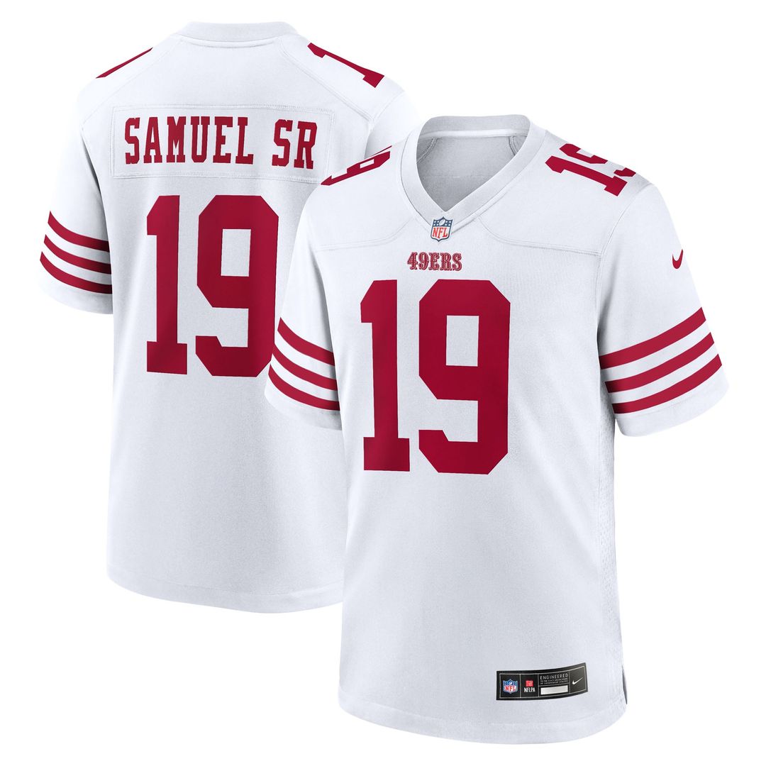Deebo Samuel Sr San Francisco 49ers Scarlet Team Game Jersey