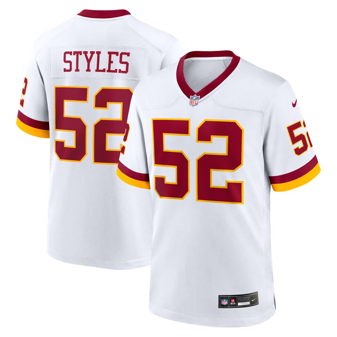 Sonny Styles Washington Commanders Black Game Player Jersey