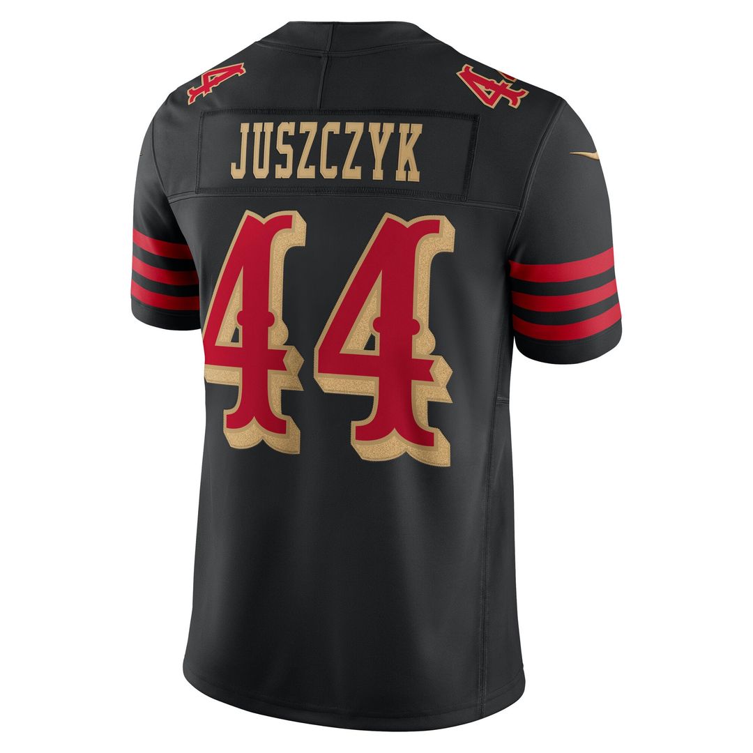 Kyle Juszczyk San Francisco 49ers Black Rivalries Collection Stitched Limited Jersey
