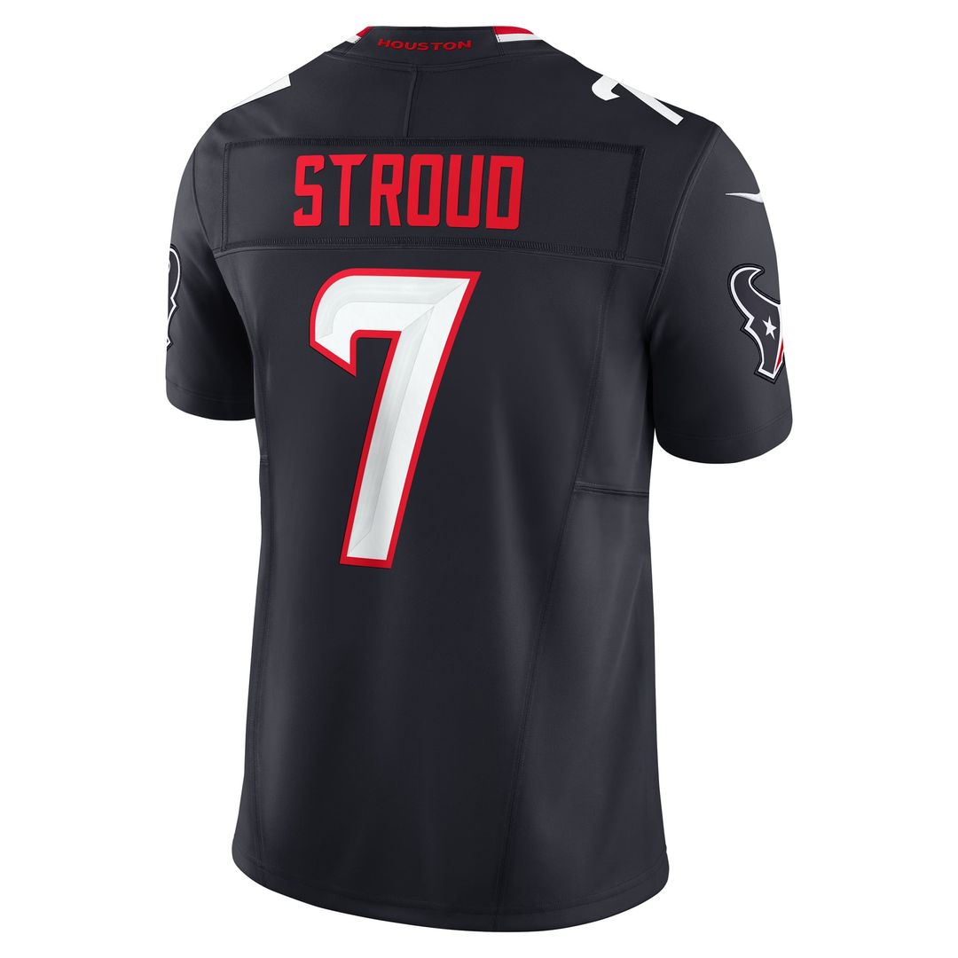 C.J. Stroud Houston Texans Navy Vapor F.U.S.E. Limited Jersey